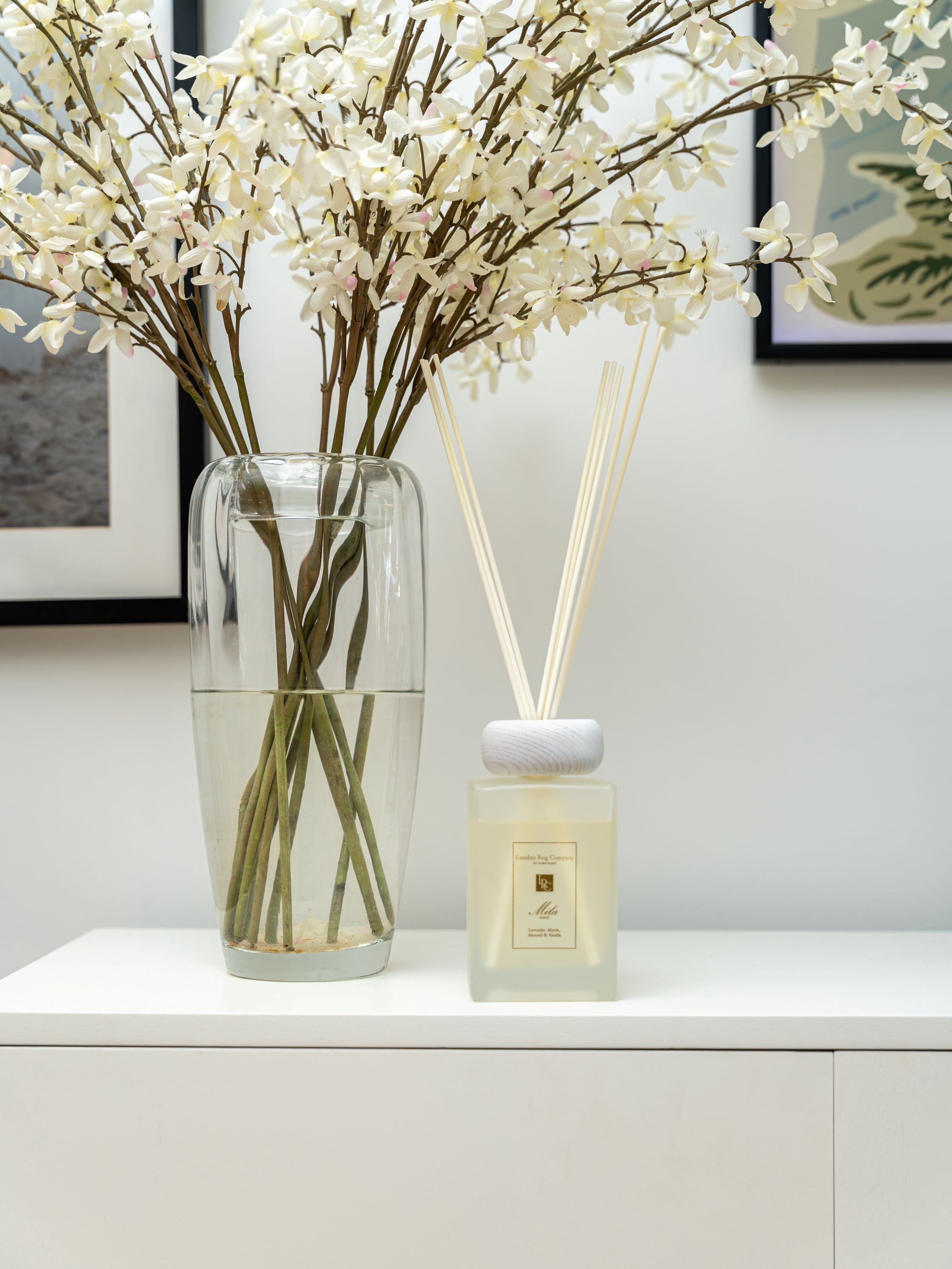 Ribble Diffuser Mila 2200ml Reed Diffuser Pebble Lid - London Rug Company