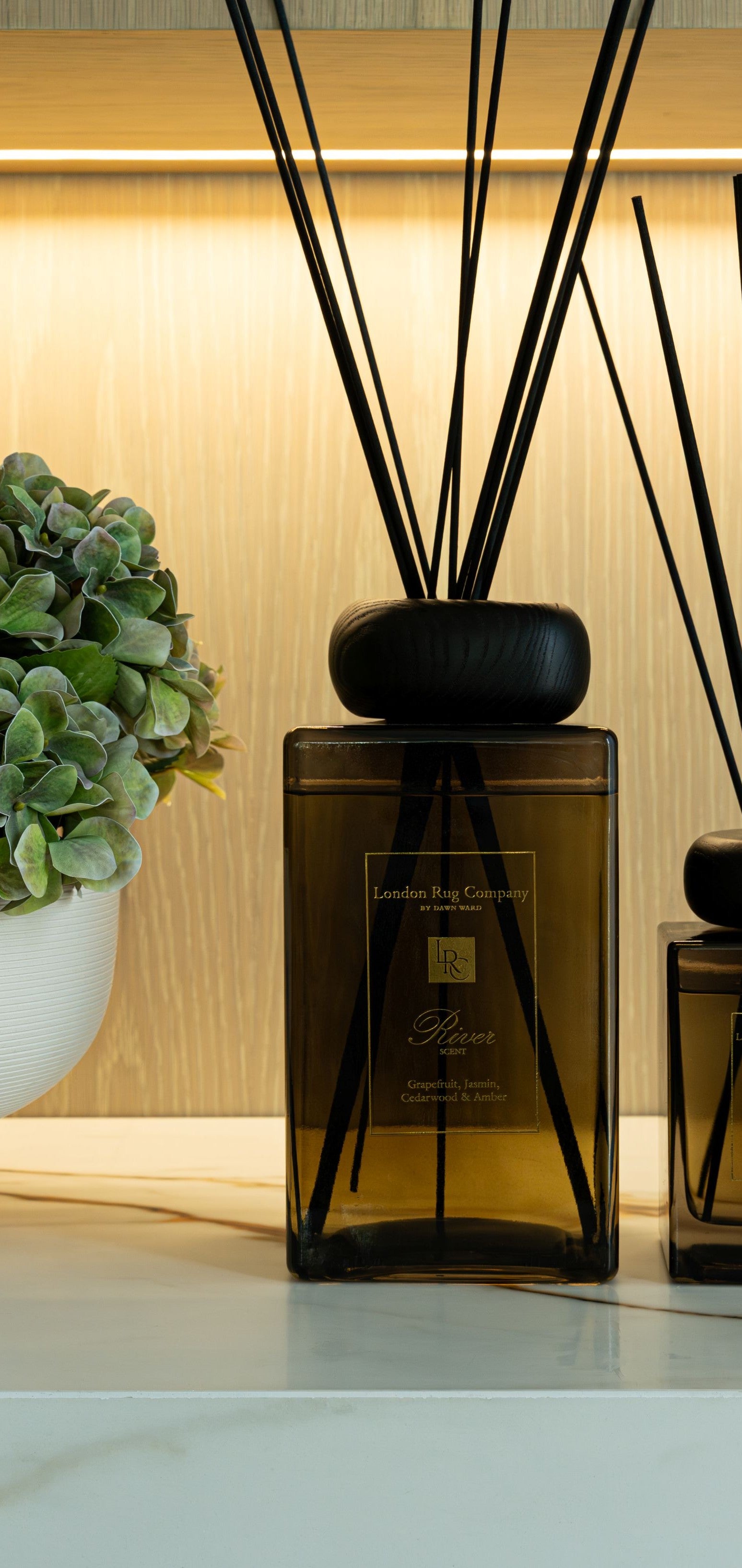 Ribble Diffuser River 2200ml Reed Diffuser Pebble Lid - London Rug Company